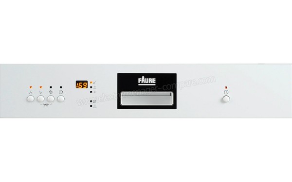 FAURE FDI16003WA - Panneau de commandes (cr&eacute;dit : Darty)