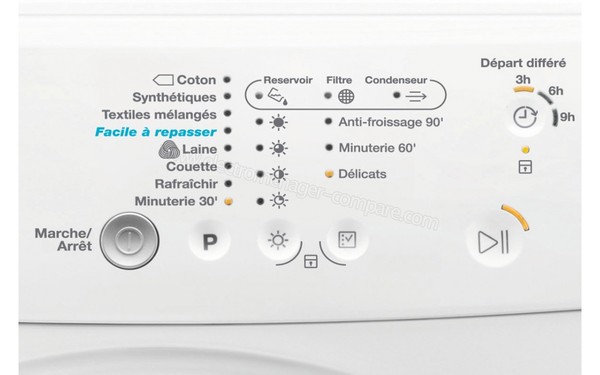 FAURE FDP7200PS - Panneau de commandes