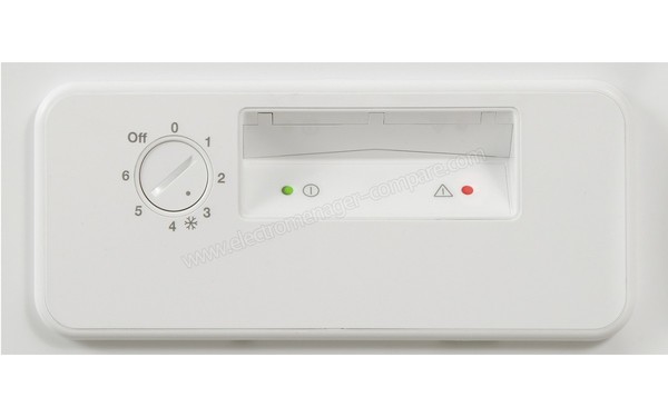 FAURE FFC4140WA1 - Commandes (cr&eacute;dit : Darty)
