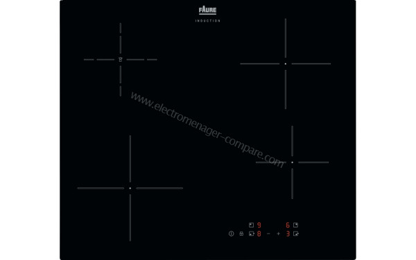 FAURE FITN641K - Vue du dessus