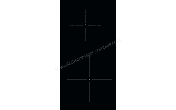 FAURE FITN641K - Zoom sur les foyers &agrave; induction