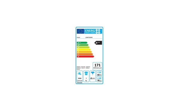 FAURE FWF7145PW - &Eacute;tiquette &eacute;nergie