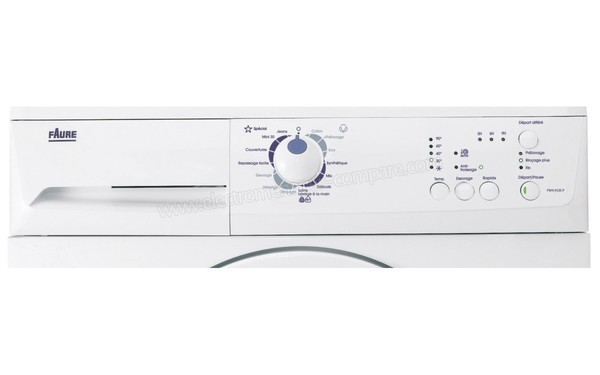FAURE FWH6125P - Panneau de commandes