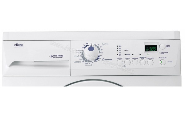 FAURE FWH6125 - Panneau de commandes