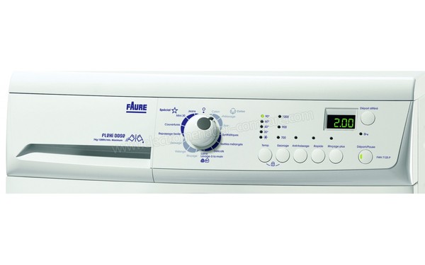 FAURE FWH7125P - Panneau de commandes