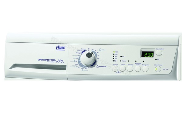 FAURE FWN7144L - Panneau de commandes