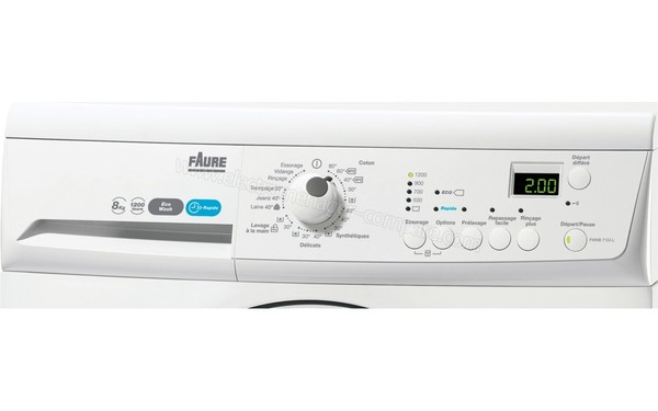 FAURE FWNB7124L - Panneau de commandes