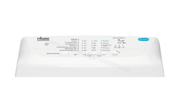 FAURE FWY5101WA - Panneau de commandes