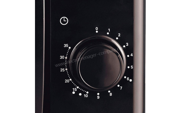 FLAMA 1834FL - Vue sur le bouton de programme