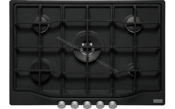 FRANKE FCH 755 4G TC C Noir - Vue du dessus