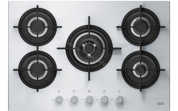 FRANKE FHCR 755 4G TC HE XA C - Vue du dessus