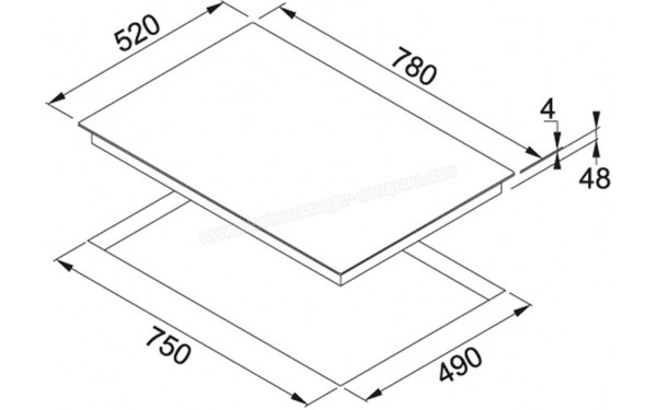 FRANKE FHMT 806 3FLEXI noir - Sch&eacute;ma technique