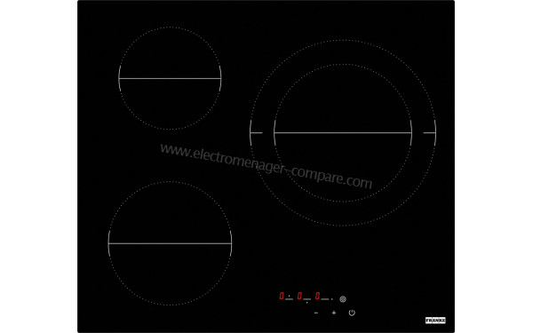 FRANKE FHR 603 C TD BK - Vue du dessus