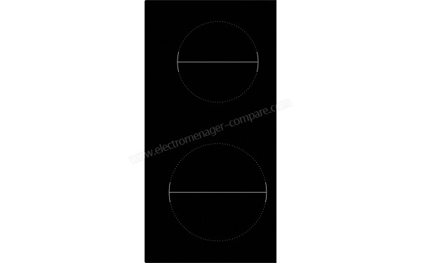 FRANKE FHR 603 C TD BK - Zoom sur les foyers radiants