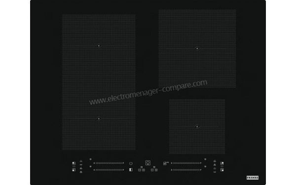 FRANKE FMA 654 I F BK - Vue du dessus