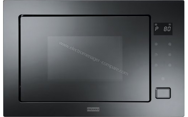 FRANKE FMW 250 CR2 G BK - Vue de face