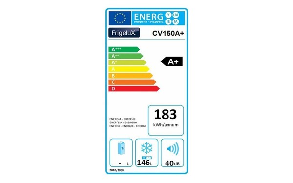 FRIGELUX CV150A+ - &Eacute;tiquette &eacute;nergie