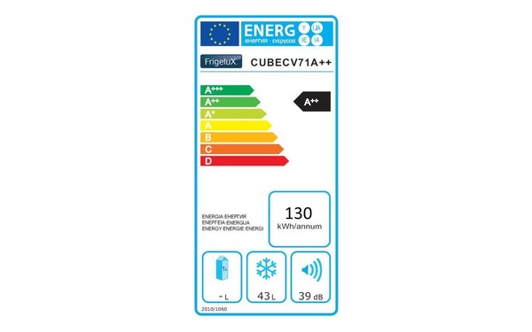 FRIGELUX CV71A++ - &Eacute;tiquette &eacute;nergie