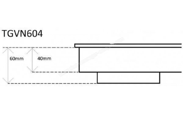 FRIONOR NODTATGVN604 - Dimensions
