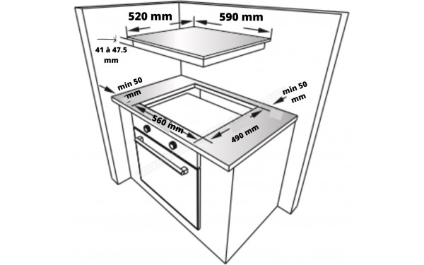 FRIONOR TVS635 - Dimensions