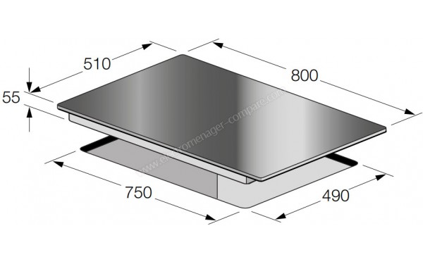 FULGOR MILANO CH 804 ID TS WH - Sch&eacute;ma technique
