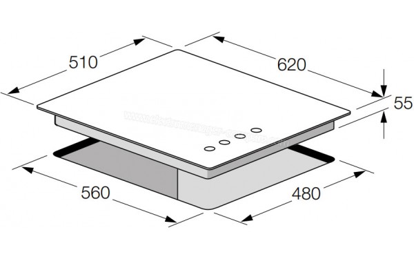 FULGOR MILANO FCH 604 G WH - Sch&eacute;ma technique