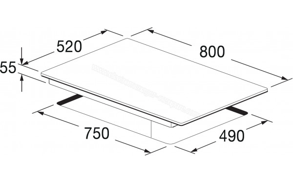 FULGOR MILANO FCH 804 ID TS BK - Dimensions