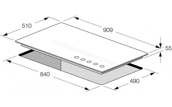 FULGOR MILANO FCH 905 G DWK WH - Sch&eacute;ma technique