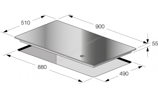 FULGOR MILANO FCH 905 ID TS G DWK BK - Sch&eacute;ma technique
