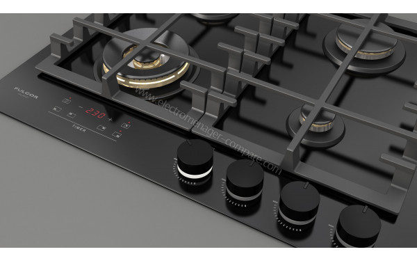 FULGOR MILANO FCLH 604 G T WK BK - Panneau de commandes