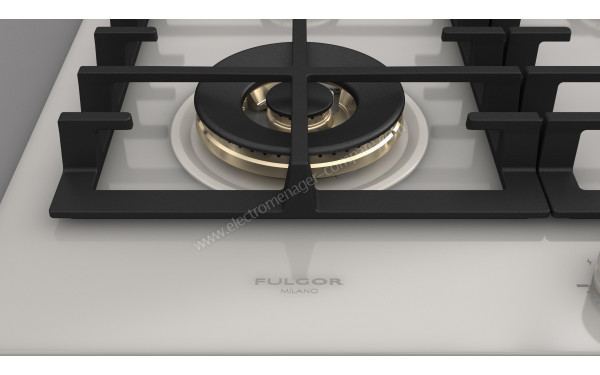 FULGOR MILANO FPH 604 G WK WHG - Zoom sur le foyer Wok