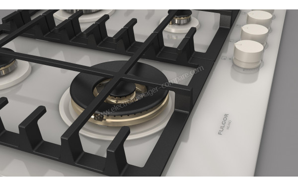 FULGOR MILANO FPH 604 G WK WHG - Zoom sur le foyer Wok