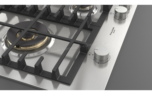 FULGOR MILANO FPH 755 G WK X - Zoom sur le foyer Wok