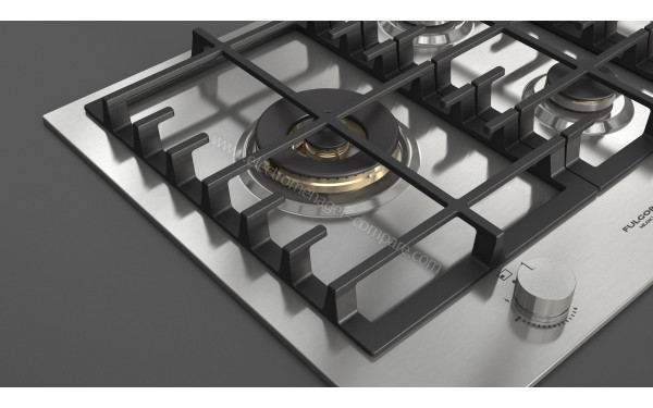 FULGOR MILANO FPH 755 G WK X - Zoom sur le foyer Wok