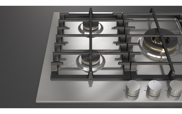 FULGOR MILANO FPH 9041 G WK X - Zoom sur les foyers au gaz