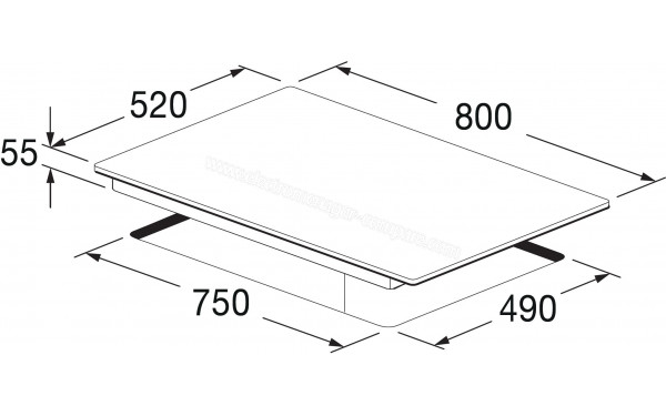 FULGOR MILANO FSH 804 ID WT MBK - Dimensions