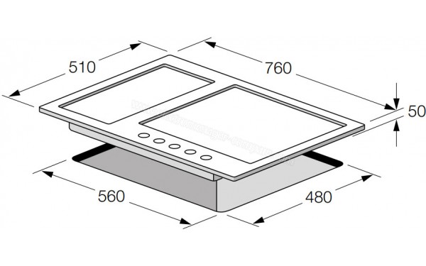 FULGOR MILANO QH 765 G WK X - Sch&eacute;ma technique