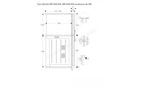 GAGGENAU BM451110 - Dimensions