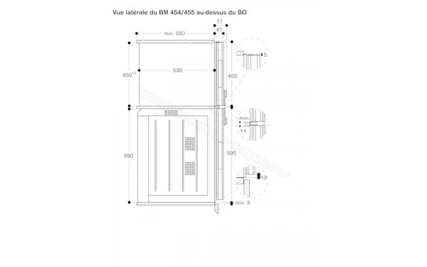 GAGGENAU BM451110 - Dimensions