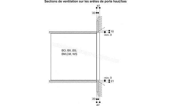 GAGGENAU BO470112 - Dimensions