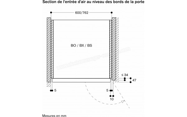 GAGGENAU BO470112 - Dimensions