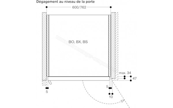 GAGGENAU BO480112 - Sch&eacute;ma technique