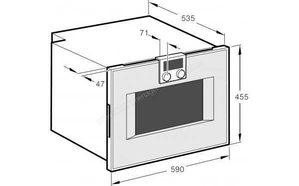 GAGGENAU BS451110 - Sch&eacute;ma technique