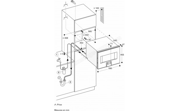 GAGGENAU BS474102 - Dimensions