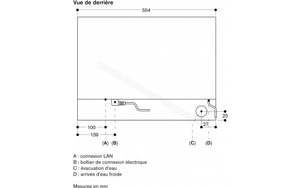 GAGGENAU BS475112 - Dimensions
