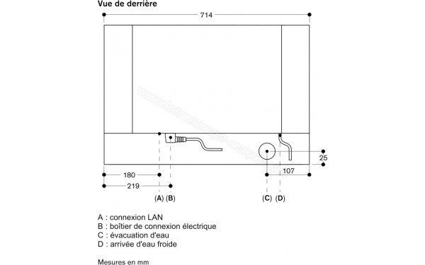 GAGGENAU BS484112 - Dimensions