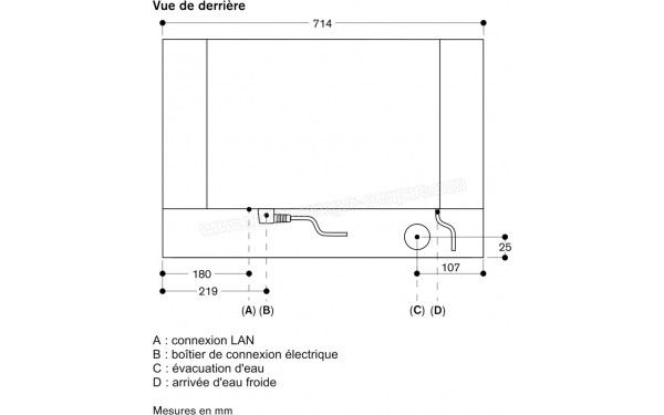 GAGGENAU BS485112 - Dimensions