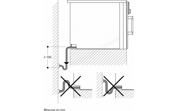 GAGGENAU BSP260101 - Dimensions