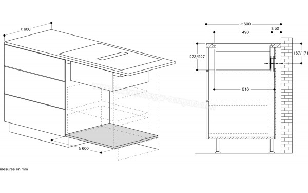 GAGGENAU CV282101M - Dimensions