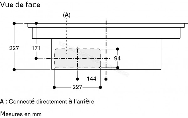 GAGGENAU CV282101M - Dimensions